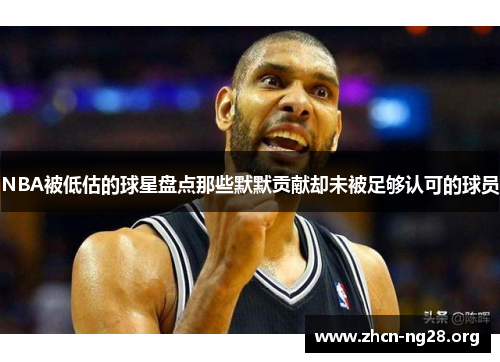 NBA被低估的球星盘点那些默默贡献却未被足够认可的球员