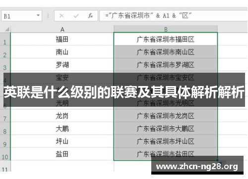 英联是什么级别的联赛及其具体解析解析 英联是什么级别的联赛及其具体解析解析